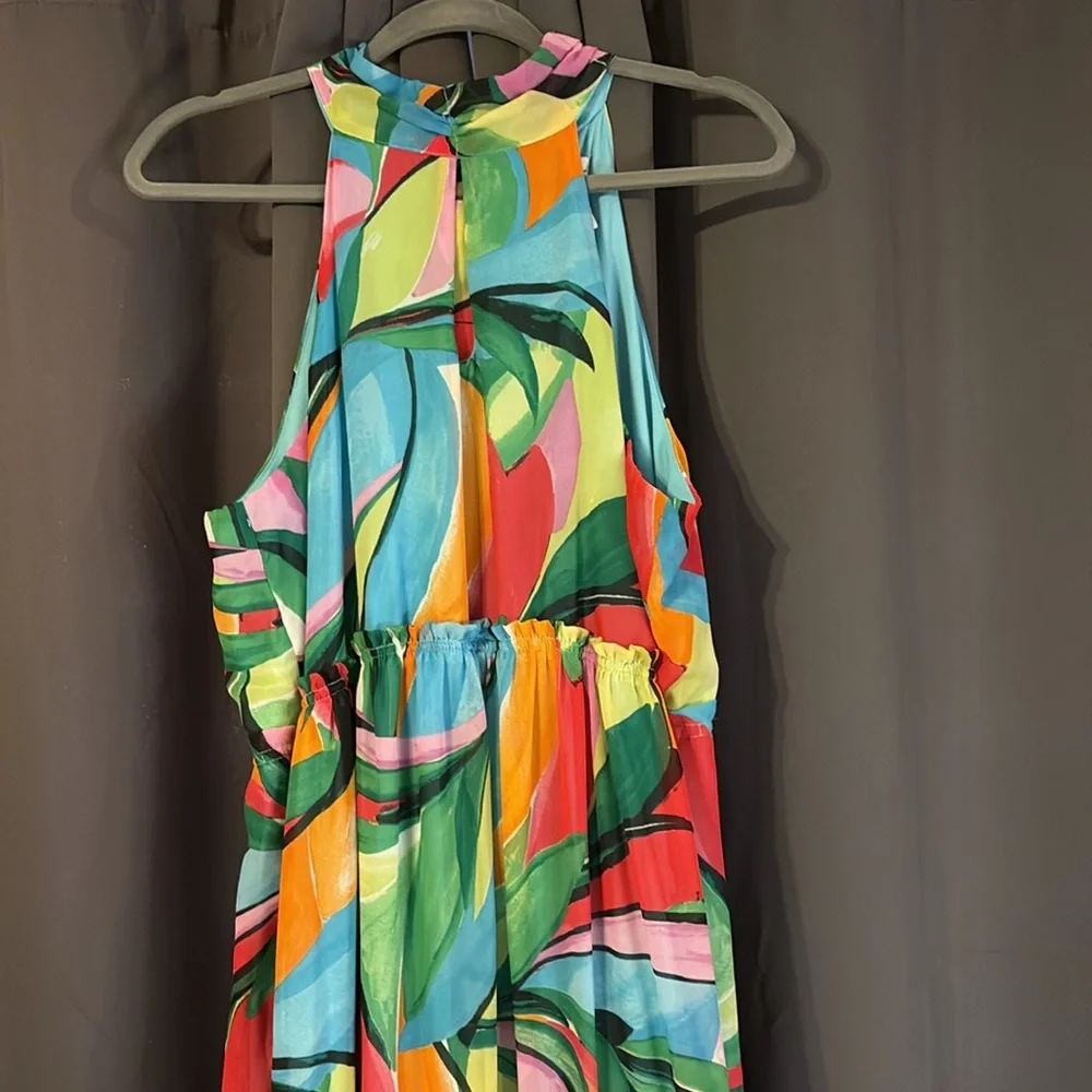 Nicole Miller Multicolor Maxi Dress - Picture 4 of 11